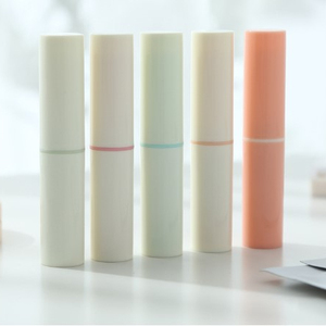 Capacità di 2.8g Classico Arancione/verde Chiaro/azzurro di cielo/Colore Rosa di Colore Diretta di Riempimento Vuoto di Plastica ABS PP forma rotonda tubo del Rossetto - Product Image 1