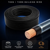 Cable SZL 12 AWG THHN para Construcción, Cobre con Aislamiento de PVC y Cubierta de Nailon THWN-2 600V, Longitud Personalizada para Electrodomésticos