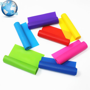 Bande de résistance Blue Song Yoga 1,5 m en TPE pour le fitness, les étirements, le remodelage corporel et l'entraînement - Product Image 1