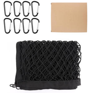 Red de carga de puerta trasera organizadora de malla de nailon altamente elástica y estirable para cama de camioneta - Product Image 1