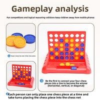 Jeu de société classique pour parents et enfants, jeu de société d'intérieur, quatre en ligne, jeu de société de table pour enfants, entraînement cérébral