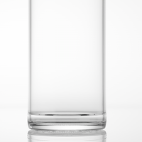 Botol Kaca Minuman Keras 375ml Berkualitas Tinggi dengan Cetak Logo Kustom dan Tutup Sekrup untuk Brandy, Whisky, Rum, Gin