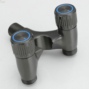 Черный латунный хромированный ручной распылитель для биде - Product Image 5