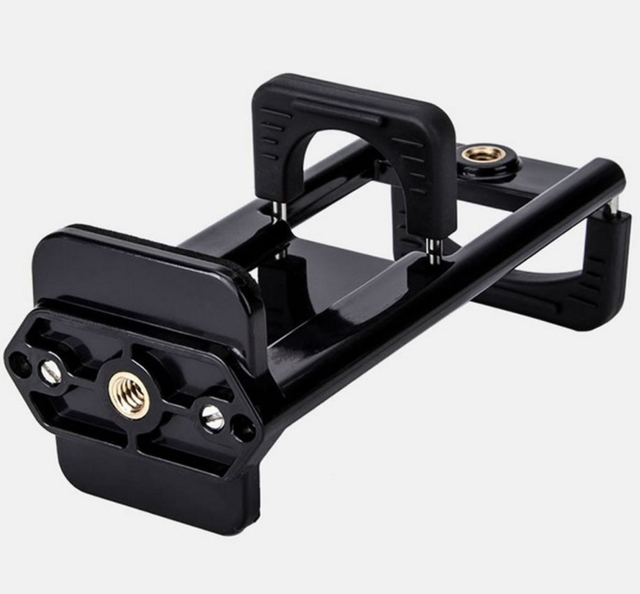 WL007 Universal Cell Phone Tripod Mount Adapter Phone Tablet PC Holder Clip for Ipad