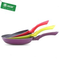 Induksi Diamond Lapisan Antilengket Aluminium dengan Harga Murah Fry Pan Ditekan Frying Pan