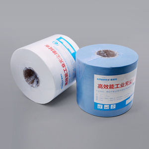 20*38cm nhiệm vụ nặng nề Jumbo cuộn 500pcs dùng một lần công nghiệp gạt nước cuộn trong Trắng mở rộng sử dụng làm sạch vải - Product Image 6