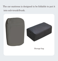 Matelas de camping portable moderne en mousse à mémoire de forme, anti-apnée/gonflable/avec fonctions de massage, design pliable, pour hôtel