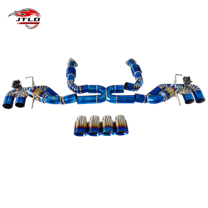 <span class=keywords><strong>Para</strong></span> Chevrolet Corvette C8 Z06 sistema de escape titanio Valvetronic Catback silenciador consejos - Product Image 1
