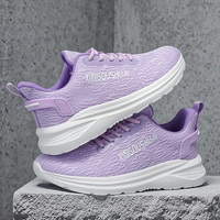 Chaussures de course montantes unisexes à bout rond en maille respirante, légères, à semelle souple et antidérapante, pour le sport et la marche, confort optimal