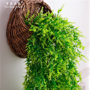 Fleurs artificielles murales, plantes vertes en plastique, décoration intérieure et extérieure YC-1106 - Product Image 3