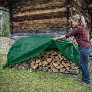 <span class=keywords><strong>Bâche</strong></span> en PE imperméable haute résistance - Protection solaire résistante aux UV 4x5m - Product Image 1