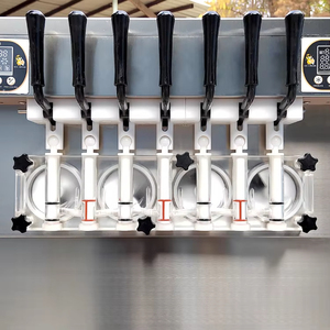 Mini máquina mezcladora de helados de siete colores y 4 + 3 bien diseñada, amplia capacidad y ventaja directa de fábrica de bajo costo - Product Image 4