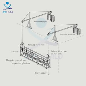 ZLP630 <span class=keywords><strong>Platform</strong></span> kerja gantung, perlengkapan pembersih jendela luar ruangan baru - Product Image 1