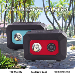 F18 1080P HD Outdoor Sport <b>Bike</b> <b>Camera</b> Night Vision DVR Cam SOS Head-mounted <b>Helmet</b> MicroSD IP67 Waterproof 60fps CMOS Imaging - Product Image 2