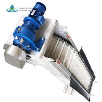 Effizientes mechanisches Gitter mit motorisiertem Sieb für die Abwasser- und Abwassersiebung