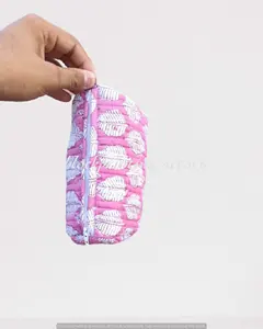 Vintage Banjara Toilet <b>Bag</b> Hand Embroidered Hand <b>Bag</b> Bohemian Shopping <b>Bag</b> - Product Image 5