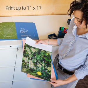 Impresora Multifuncional a Color de Formato Ancho <span class=keywords><strong>HP</strong></span> <span class=keywords><strong>OfficeJet</strong></span> <span class=keywords><strong>Pro</strong></span> <span class=keywords><strong>7740</strong></span> con Impresión Inalámbrica, Compatible con Alexa (G5J38A) Blanca/Negra - Product Image 3