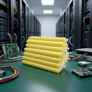 ปลอกซับน้ำอเนกประสงค์สีเหลือง 6 แพ็ค สำหรับป้องกัน EMI - Product Image 3