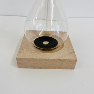 Decoración para el Hogar, Reloj <span class=keywords><strong>de</strong></span> Arena <span class=keywords><strong>de</strong></span> <span class=keywords><strong>15</strong></span> <span class=keywords><strong>Minutos</strong></span> con Arena Negra y Base <span class=keywords><strong>de</strong></span> Madera, Diseño Moderno, Portátil, NUEVOS PRODUCTOS - Product Image 6