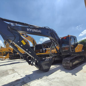 Excavadora de cadenas usada Hyundai 220LC-9S de tamaño mediano, de segunda mano, con motor, caja de cambios, bomba y componentes PLC. - Product Image 4