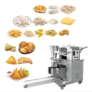 Equipment to make usa indian triple fold samosa dumpling pastry maker making machine in kuwait coimbatore food machinery perfect