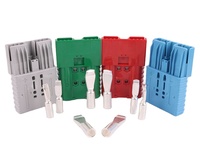 Connecteur de charge de batterie rouge avec contact auxiliaire, série REMA SBE, connecteur de chariot élévateur à fourche 2 broches SRE160 SBE160 320A
