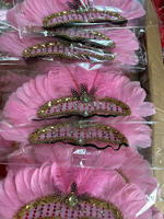 En gros Vente Chaude Plume Coiffe Indien Brésilien Scène Performance Carnaval Mardi Gras Partie Chapeaux Écologique