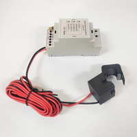Moniteur de puissance électrique intelligent monophasé JSY-MK-1039, 35 mm, rail DIN, tension, courant, enregistreur de données Modbus, compteur solaire