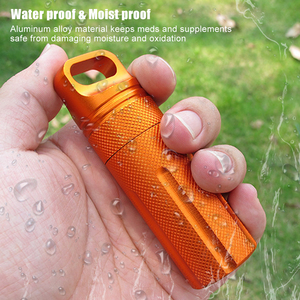 Boîte à allumettes en aluminium imperméable de qualité supérieure, personnalisable avec logo, vente en gros Baiyuheng - Product Image 1