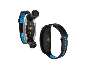 Auricular Bluetooth inalámbrico 2 en 1 Bluetooth 5,0 IP67 deporte impermeable <span class=keywords><strong>reloj</strong></span> inteligente <span class=keywords><strong>LEMFO</strong></span> LT04 pulsera inteligente - Product Image 4