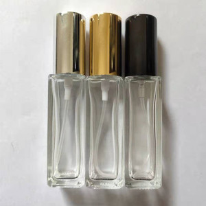 ขวดสเปรย์แก้วใสทรงสี่เหลี่ยม 3 5 10 20 30 มล. แบบพกพาสำหรับเดินทาง น้ำหอมแบบเติมได้ ขนาดเล็ก - Product Image 2