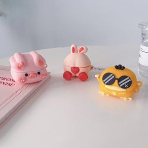 Étui de protection pour écouteurs en silicone caoutchouc personnalisé en forme de <span class=keywords><strong>cochon</strong></span> de dessin animé 3D pour Samsung Galaxy Buds 2 Pro Live FE - Product Image 6