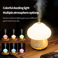 Hxtc88 chambre entière bureau à domicile purificateur d'air rechargeable à ultrasons Portable Mini petit champignon Led veilleuse lampe humidificateur