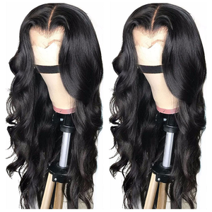 Muestra Gratis de Pelucas Frontales de Encaje Brasileño 360, Cabello Humano Virgen 100%, Peluca de Encaje Transparente 13x4 para Mujeres Negras - Product Image 1