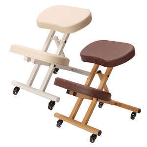 PC35 adjustable wooden kneeling kneeling ergonomic chair wooden chair - Product Image 1