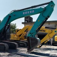 Excavatrice Kobelco SK350D d'occasion importée, faible nombre d'heures, haute qualité, prête à être expédiée (également compatible avec les modèles SK200)