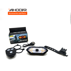 Luz LED de señal de giro de bicicleta con carga USB, Control remoto inalámbrico inteligente, accesorio de repuesto para bicicleta, luz trasera - Product Image 5