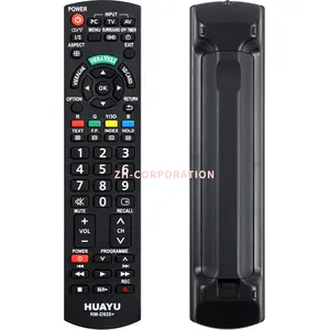 HUAYU TV Replacement use for Panasonic remote control with same functions as the original black D920+