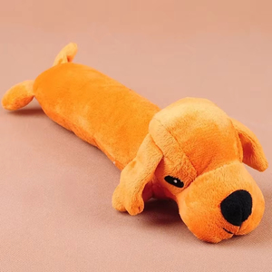 Jouets en peluche pour animaux de compagnie, jouets à mâcher pour chiens, jouets couineurs sonores pour chiots et chats, jouets en forme de saucisse de dessin animé, chien teckel en peluche - Product Image 6