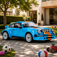 Voiture de rallye RC tout-terrain KM Thunder Traction Hobby à l'échelle 1/6, modèle 934, prête à rouler (RTR), 4 roues motrices, moteur brushless, ESC 150A, avec licence officielle Gulf.