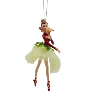 Figurine de décoration de noël féerique en résine personnalisée, décoration de vacances et cadeau - Product Image 1