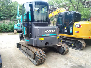 Mini excavadora Kobelco SK55 en buenas condiciones, precio bajo, excavadora usada, peso operativo de 5 toneladas, bomba de engranajes, rodamiento, motor PLC, marca Deutz - Product Image 5