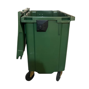 Home Hotel Bathroom Kitchen <b>Storage</b> <b>Recycling</b> 660L Capacity 770L Indoor Pedal Dustbin Standing Wheelie Feature PP Plastic - Product Image 5