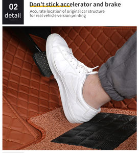 Alfombrillas de Coche de Cuero 7D de Lujo Nuevas de 2026, Antideslizantes, Reductoras de Ruido, Alfombras Gruesas para el Suelo del Coche, Antimanchas, para <span class=keywords><strong>AUDI</strong></span> <span class=keywords><strong>Q5</strong></span> <span class=keywords><strong>2022</strong></span> - Product Image 2