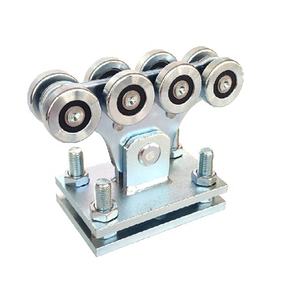 Roulette de poulie de porte en porte-à-faux galvanisée de haute qualité <span class=keywords><strong>pour</strong></span> système de porte mobile coulissante - Product Image 6