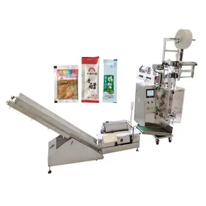 Automatic vertical ice bag plastic film packaging machine jam ketchup sauce automatic packaging machine sauce packaging machine