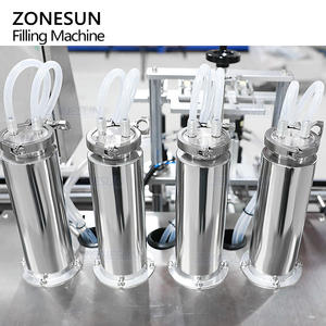 ZONESUN ZS-VTZL4A automatico a 4 teste per il riempimento sottovuoto delle bottiglie di profumo a livello di liquido cosmetico - Product Image 2