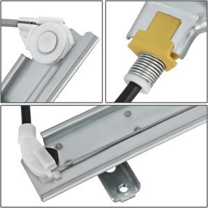 ตัวปรับกระจกหน้าต่างสำหรับรถกระบะนิสสัน D21 Pathfinder 80701-87G01 กลไกยกกระจกไฟฟ้าประตูหน้า - Product Image 2