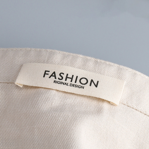Diseño personalizado Impresión <span class=keywords><strong>de</strong></span> un color Natural OffWhite Etiquetas <span class=keywords><strong>de</strong></span> ropa <span class=keywords><strong>de</strong></span> algodón Etiquetas <span class=keywords><strong>de</strong></span> ropa Serigrafía Etiquetas <span class=keywords><strong>de</strong></span> etiquetas <span class=keywords><strong>de</strong></span> algodón - Product Image 6