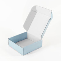 Neue Promotion Faltbarer Custom Schuh Wellpappe Versand Reiß verschluss Mailer Bekleidung Logo Kleidung Verpackungs box für Kleidung